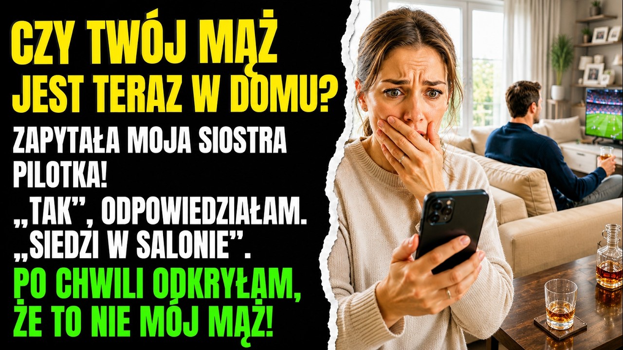 Była trzecia nad ranem, kiedy zadzwonił telefon. Głos mojej siostry, zwykle spokojny jak stal, drżał. „Joanna, twój mąż jest teraz w domu?" Spojrzałam na kanapę, gdzie Tomasz w granatowym swetrze...