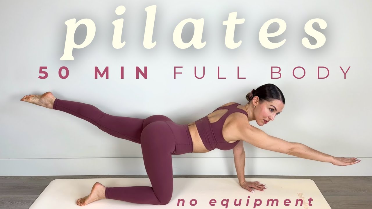 50 Min Full Body Pilates Burn | No Equipment, Fat Loss & Strength