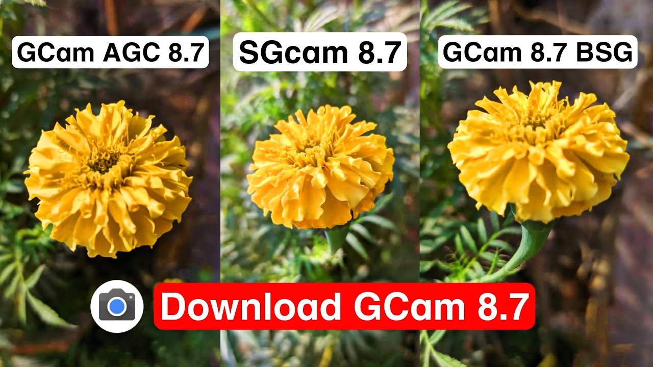 GCam 8.7 BSG Vs SGcam 8.7 Vs GCam AGC 8.7 | Android 11+ | Download Google Camera 8.7