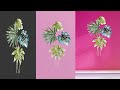 best paper craft for home decor / paper wall decoration / unique wall hanging / room decor