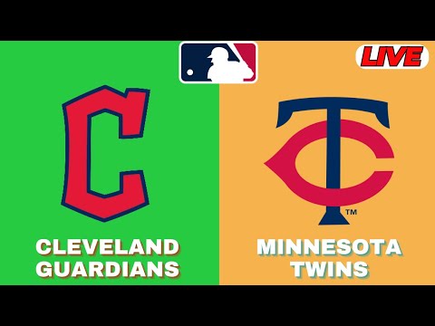 🔴LIVE : Minnesota Twins Vs Cleveland Guardians | MLB 2025 | MLB Live Baseball Match Today Score