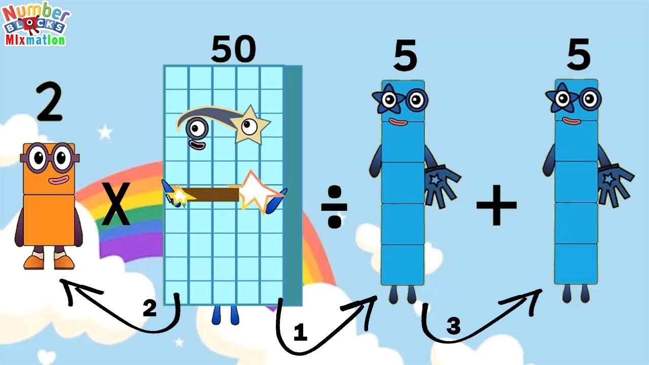 [NUMBERBLOCKS MATH] How To Do Difficult Math - YouTube