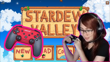 Agnes Xhawn | Revisiting my farm in Stardew Valley PC using a controller