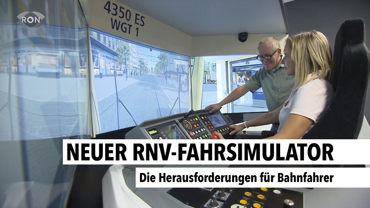 Neuer RNV-Fahrsimulator | RON TV |