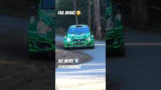 Brake Fail Rally Crash #rally #crash #fail #rallye