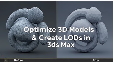 Optimize 3D Models & Create LODs in 3ds Max (Fast Tutorial!)