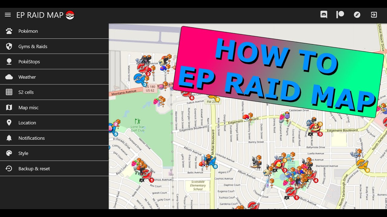 Ep Raid Map Is Creating A Map For Raids Pokemon And More Patreon