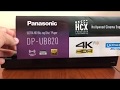 Panasonic - DP-UB820 - 4K Ultra HD Player Unboxing & Testing Dolby Vision.