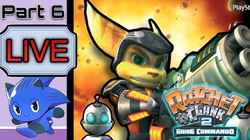 Ratchet & Clank 2 :Going Commando Part 6 Challenge Mode | Live Playthrough