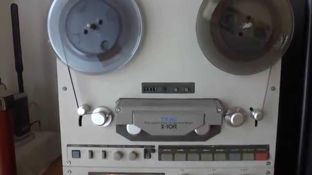 TEAC オープンリールデッキ X-10R (白バージョン) 修理報告