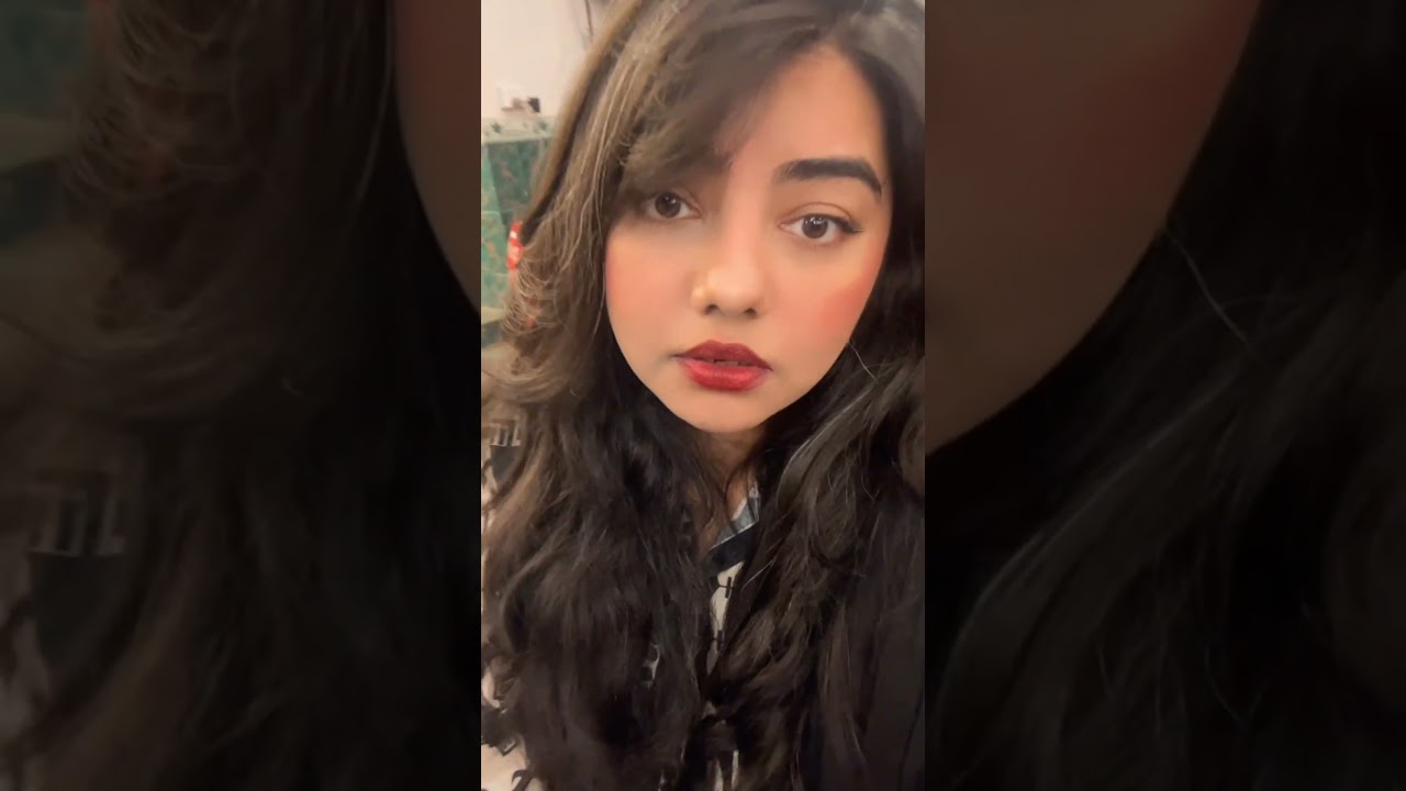 Red lips and desi vibes all day, every day 