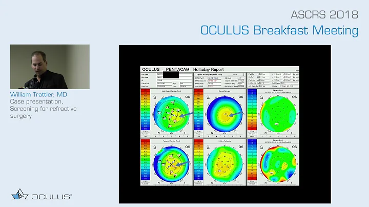 William Trattler, MD: The OCULUS Pentacam - Case P...