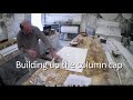 Creating a decorative plaster moulding of an ionic pilaster capital