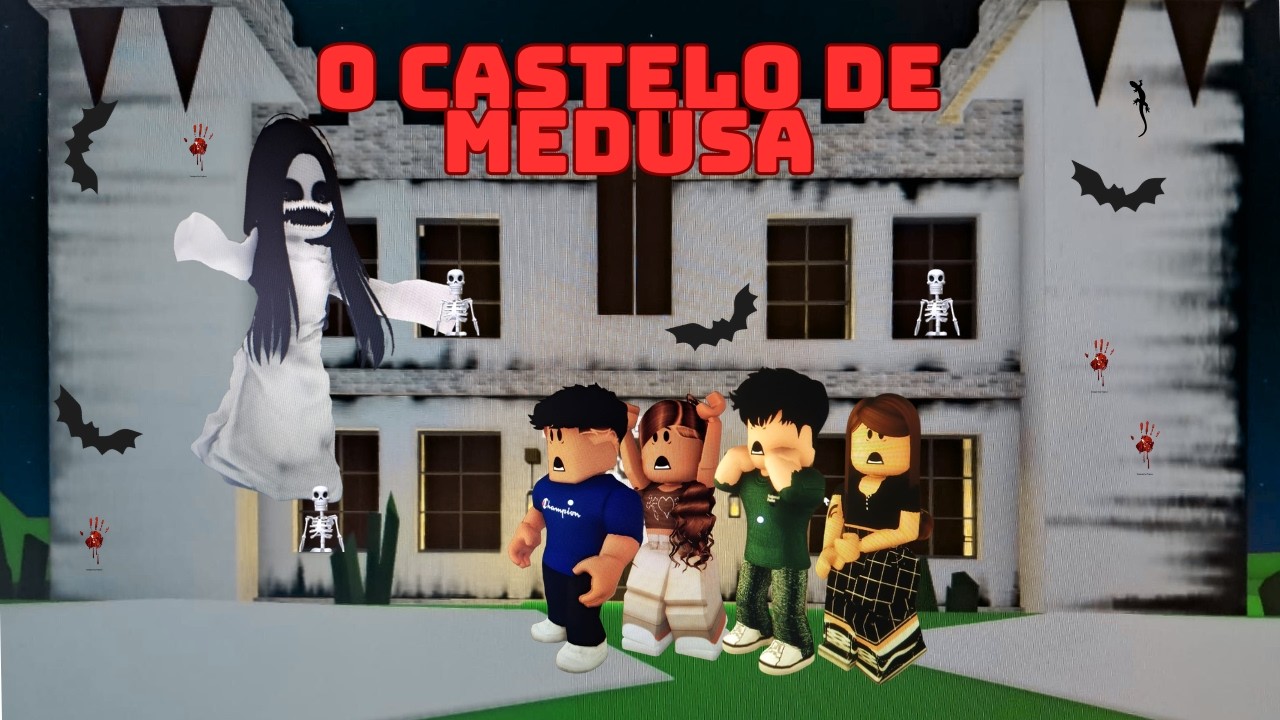 ✅🏰O CASTELO DE MEDUSA👻..!/HISTÓRIA DE TERROR BROOKHAVEN RP ROBLOX
