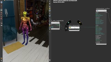 Houdini - Height RGB VOP MaterialX for Karma CPU & XPU - IPOPs (Image Plane Operators)