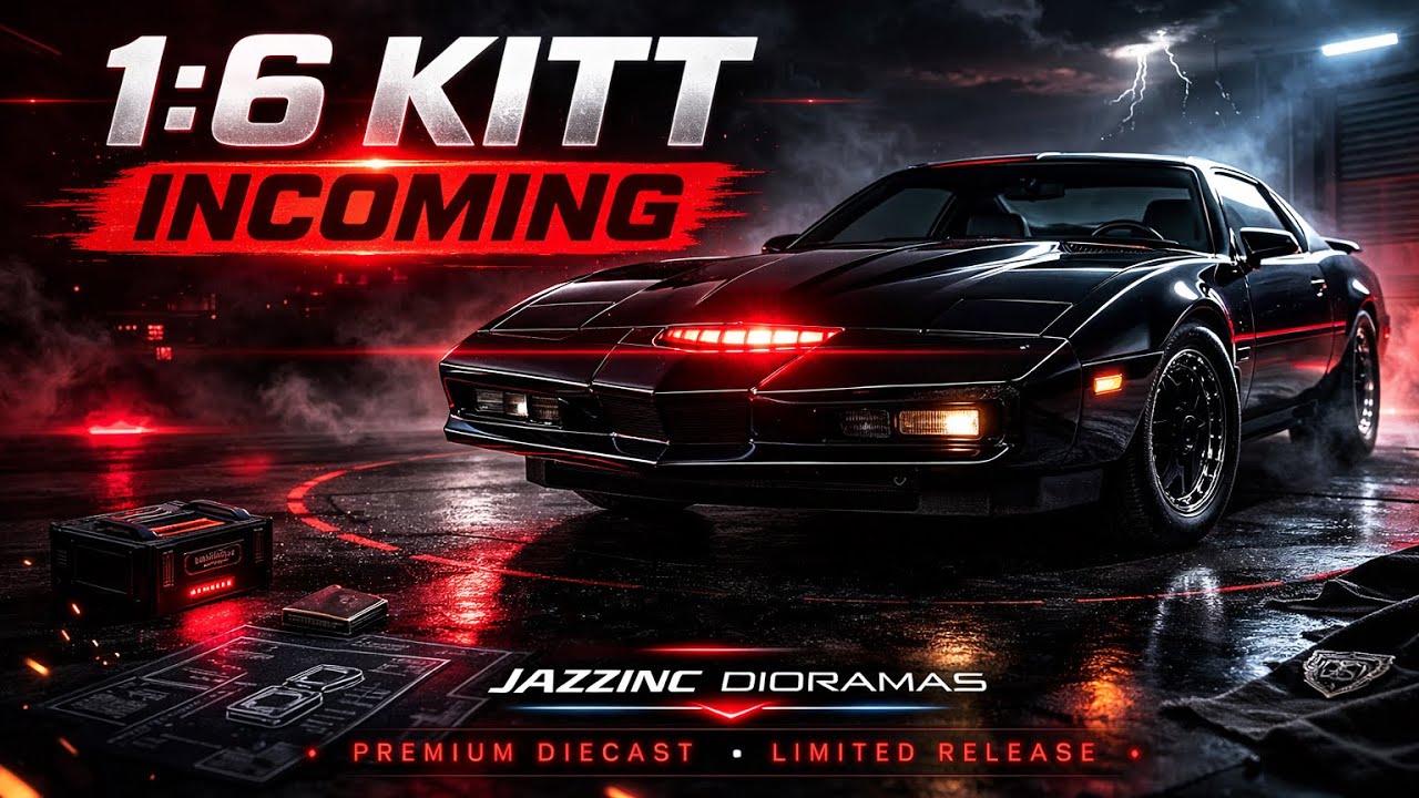 New 1:6 Scale Knight Rider K.I.T.T. Announced! Everything You Need