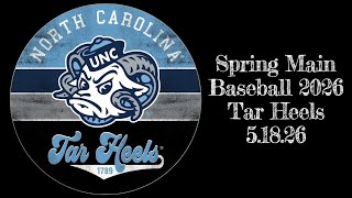 [Nixon] Spring Main Baseball 2026 - Tar Heels vs Bulldogs - 5.18.26