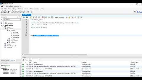 Como mostrar a Tela do Result GRID no Workbench 8 - No Windows 10