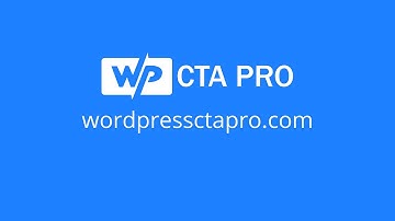 WP CTA PRO - WordPress Call To Action Plugin - Intro and Guide