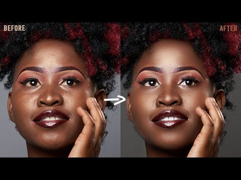 How to: SKIN RETOUCH in LESS than 10 MINUTES using the FREQUENCY SEPARATION / Photoshop Tutorial