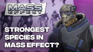 Are Turians the Strongest Species? | Mass Effect