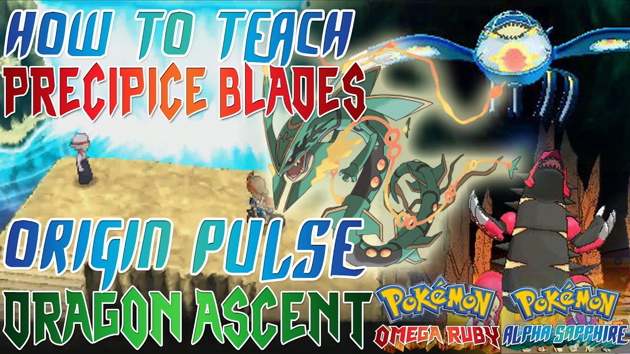 How to teach Signature Move Precipice Blades, Origin Pulse and Dragon