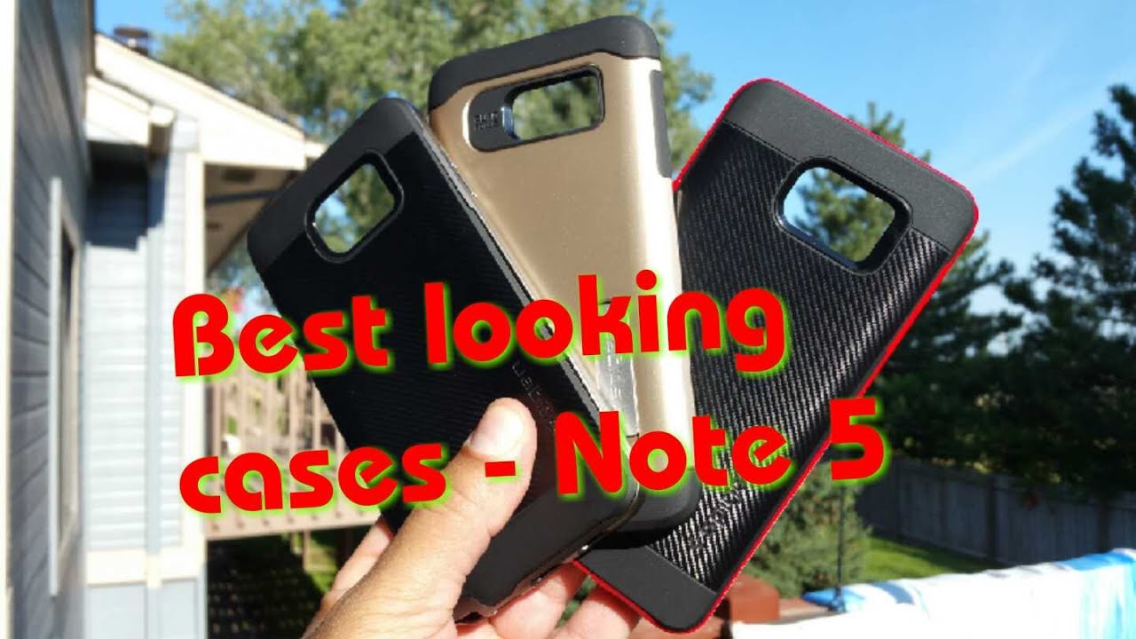 Best looking Spigen cases - Samsung Galaxy Note 5