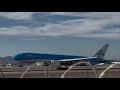 KLM Boeing 777-206(ER) (PH-BQD) arrives in Las Vegas