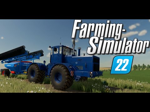Видео: Farming Simulator 22. Покрасил Кировец! Посевная!