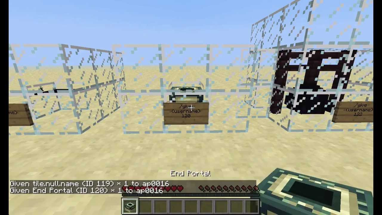 Minecraft how to get The End portal/End Frame and Dragon egg in