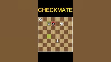 Mate in 2 moves chess puzzle| #chess #shorts #sushimchessvideos