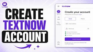 How To Create TextNow Account On PC 2026 | Free Texting & Calling Guide screenshot 1