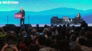 Bloomberg talks climate in Calif. campaign trip