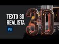 Texto 3D Realista no Photoshop Fácil