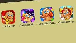 1 Cookie Run Classic 2 CookieRun Witch&#39;s Castle 3 Cookie Run Puzzle World 4 Cookie Run Kingdom