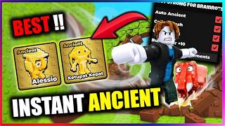 💪 Get STRONG for Brainrots Script - INSTANT GET ANCIENT