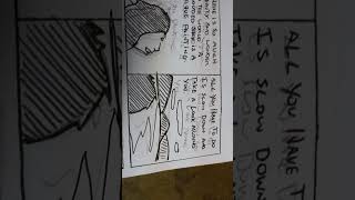 Take the time to look around #comic #comicjournal #journal #daily Drawn Poorly Paul de Valera