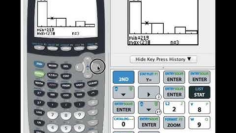 TI 84 Video  Histograms