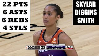 Skylar Diggins-Smith STUFFS Stat Sheet In Phoenix Mercury vs Connecticut Sun | June 3, 2022 #wnba Skylar Diggins Smith Mercury