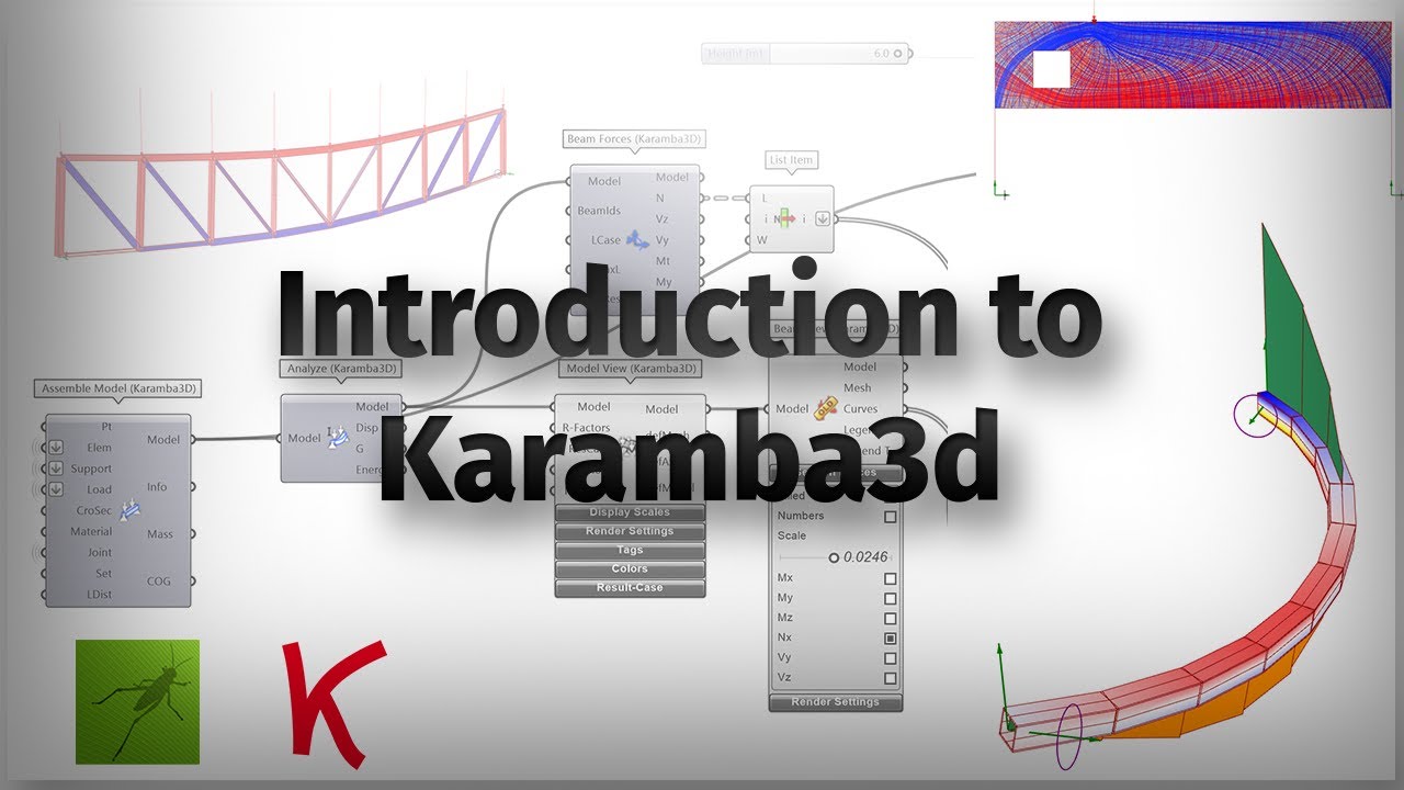 Karamba3d For Grasshopper 2B Parametric Frame YouTube karamba3d-for-grasshopper-2b-parametric-frame-youtube