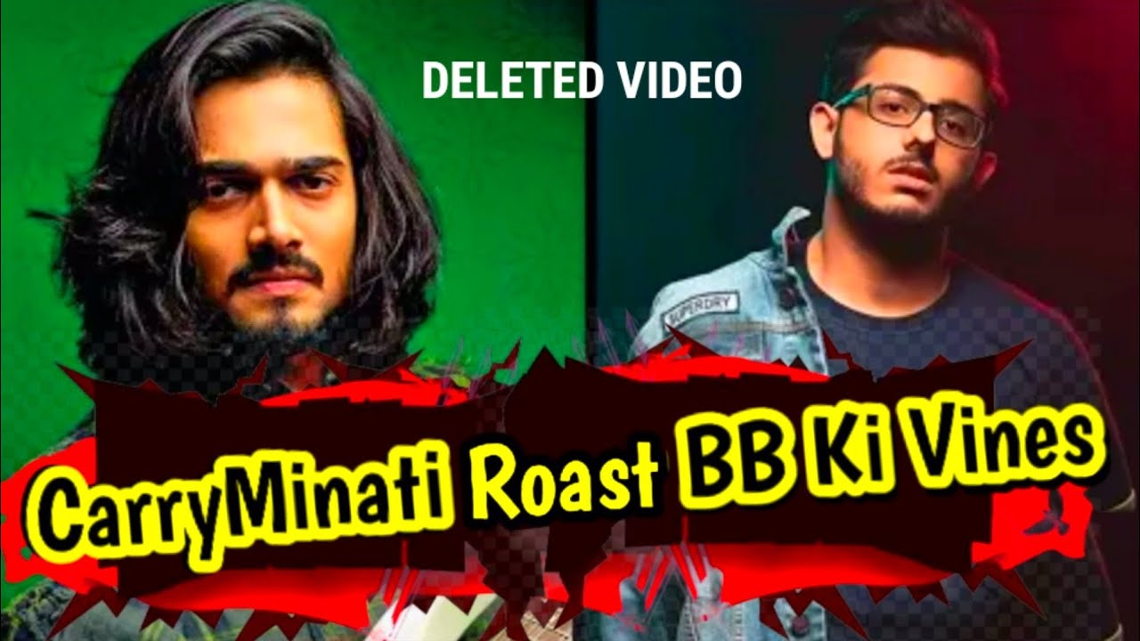 [Deleted] CarryMinati roast BB ki vines | Old deleted video | Must Watch |Carry deol|