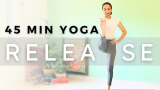 45 Min | Morning Yoga/ Evening Yoga | Release your Shoulder, neck and back