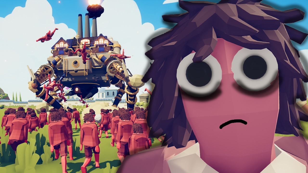 I beat EVERY Steampunk level in TABS with HALFLINGS