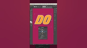 Creating Retro text in Adobe illustrator