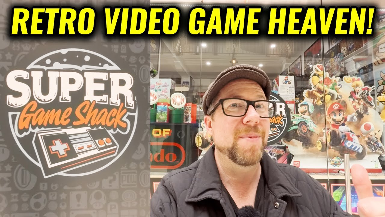 Super Game Shack - The Uk's Coolest Retro Video Game Shop! - YouTube