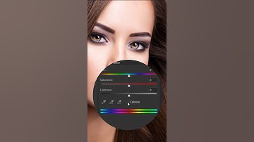 How to Change Eye Color in Photoshop #Shorts