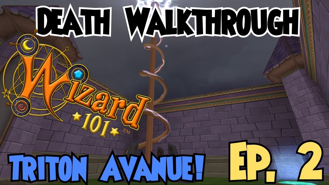 Wizard101 Death Walkthrough Ep. 2 | Triton and Pets?!?!