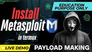How to Install Metasploit in Termux & Create Payload | Complete Guide for Beginners 2025