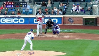 WAS@NYM: Robinson singles in 7th to break up no-no