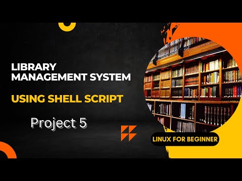 Using Shell Scripts || Mini Library Management System || #project5 ||